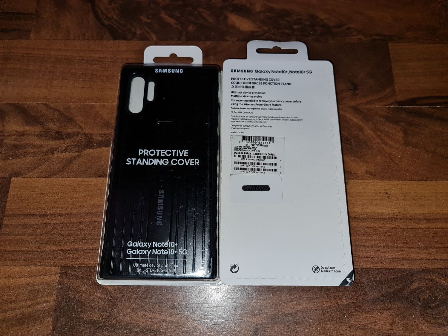 Husa antisoc originala Samsung Protective Standing Cover Note 10+ Plus