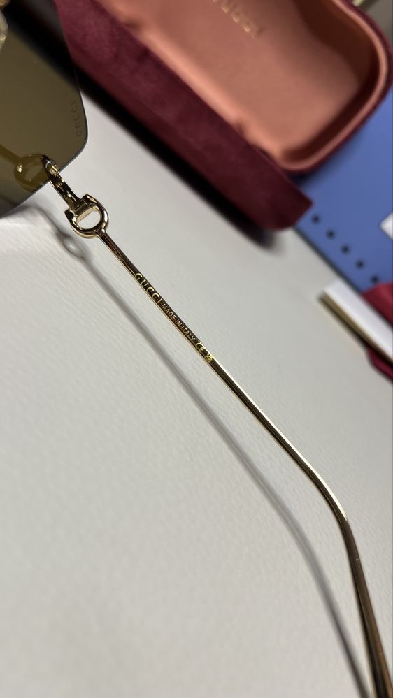 GUCCI GG1703S ochelari de soare rimless rame lentile