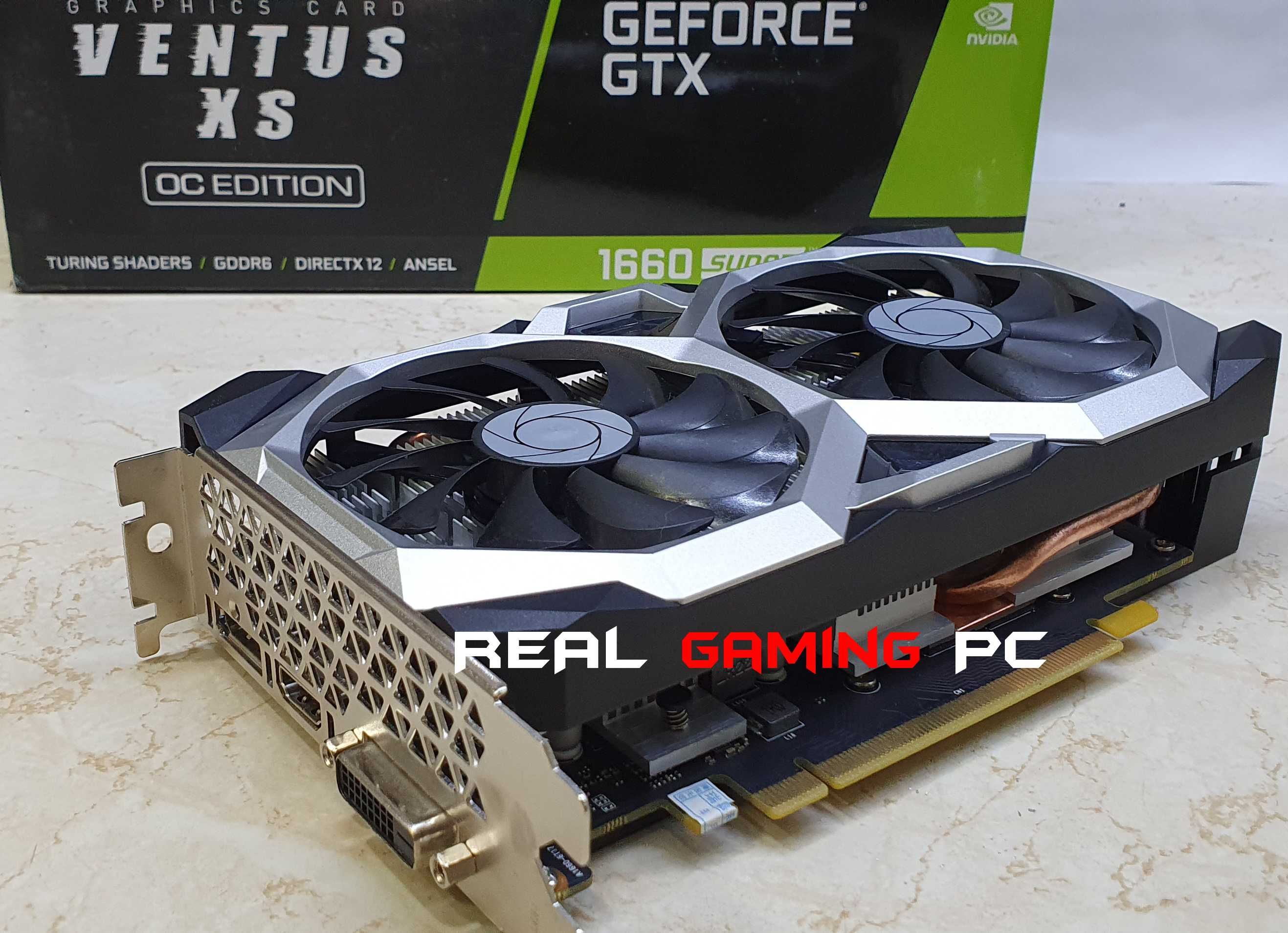 6 месяцев гарантия! MSI Ventus GTX 1660 Super 6GB 192BIT refurbished