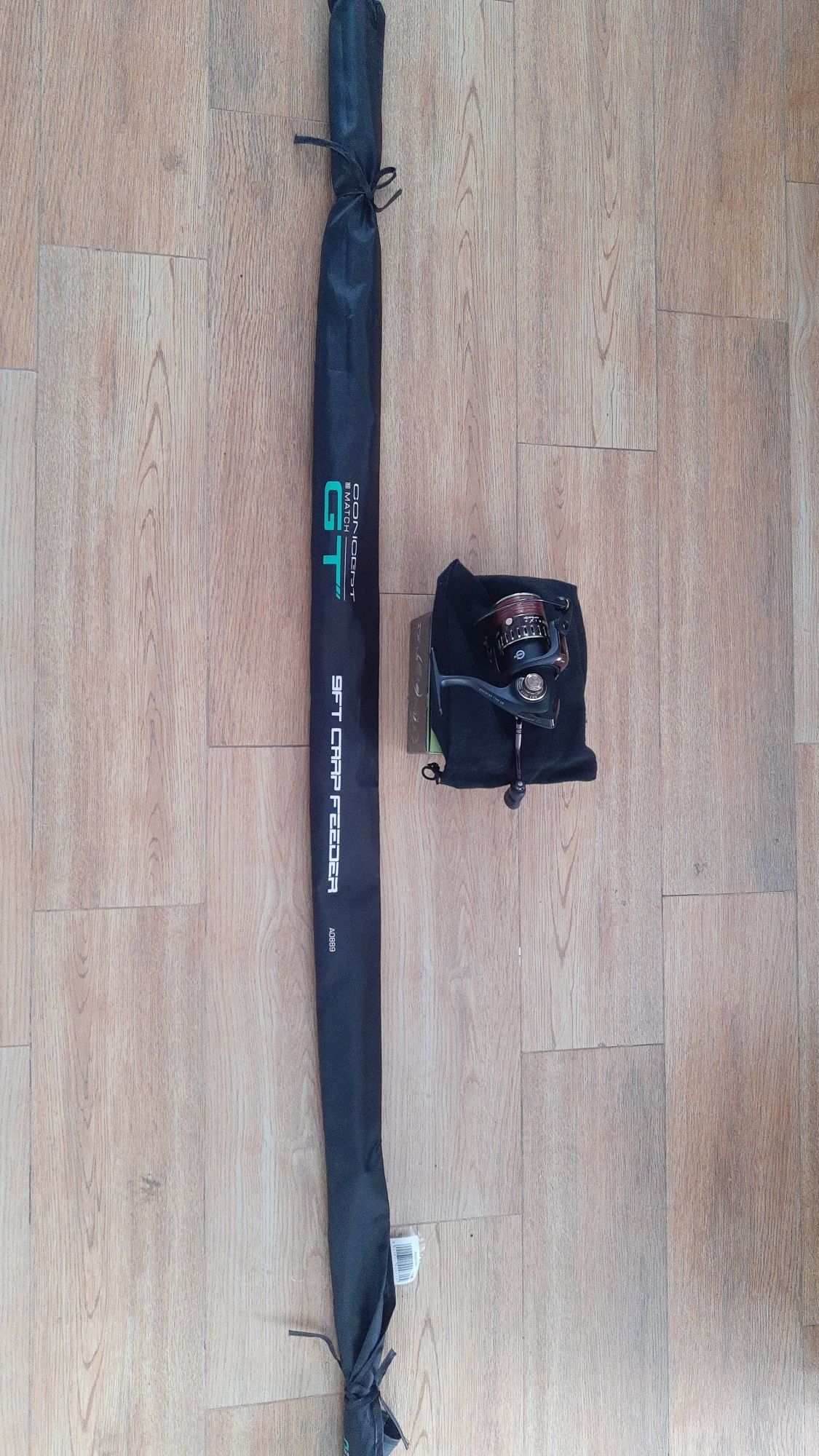 Combo feeder Leeda Concept GT Carp Feeder Rod 9ft + Korum Axis 3000