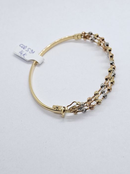 Vand bratara dama din aur 14 k 7.3 g cod 531