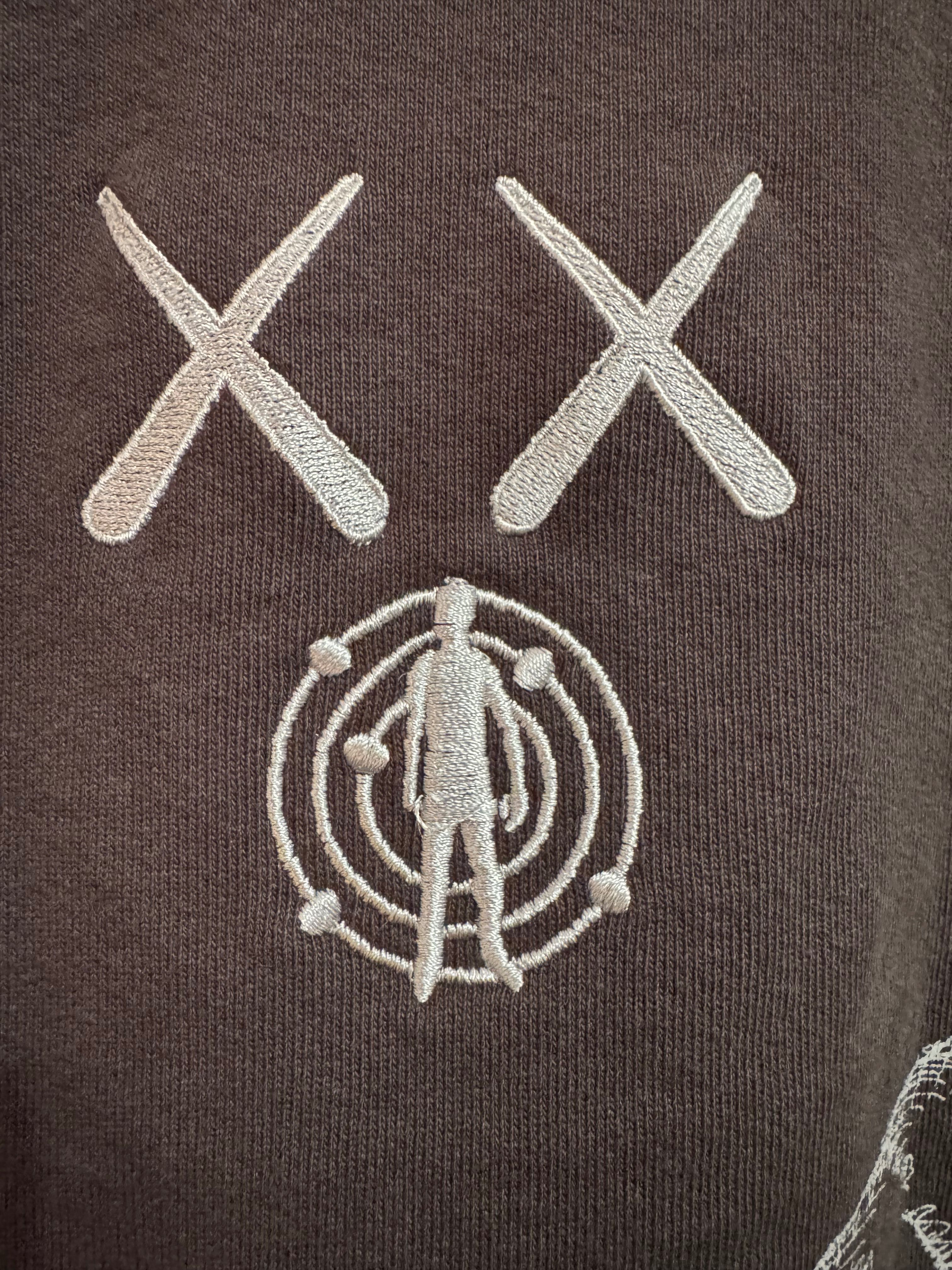 KAWS for Kid Cudi Moon Man Sweatshirt.