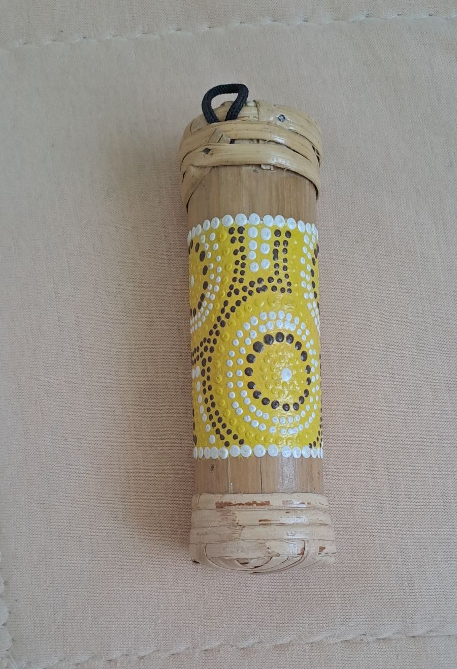 Instrument muzical percuție ( maracas)bambus Africa