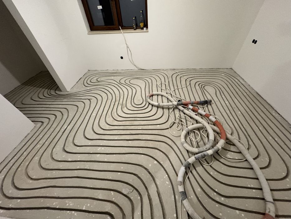 Incalzire in pardoseala prin canelare fara inaltare