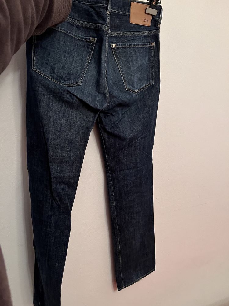 Jeans Boss, vintage, barbat, 32,32