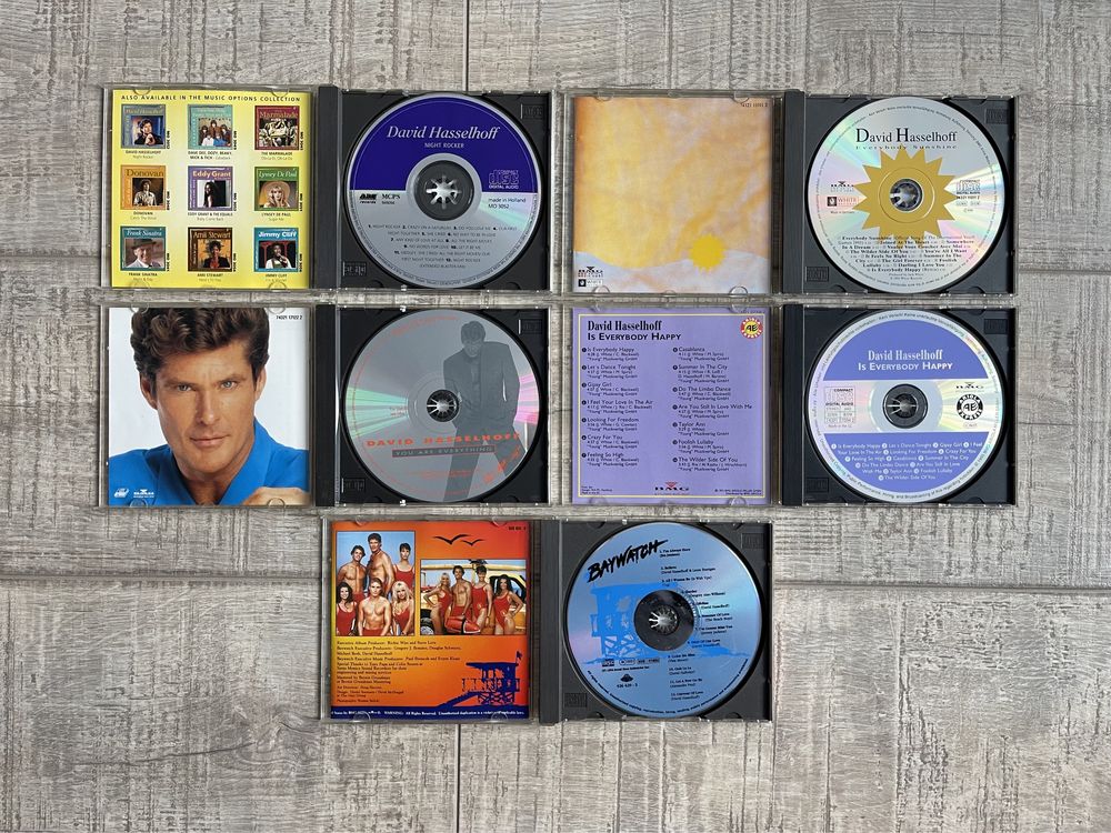 Cd-uri originale David Hasselhoff & East 17