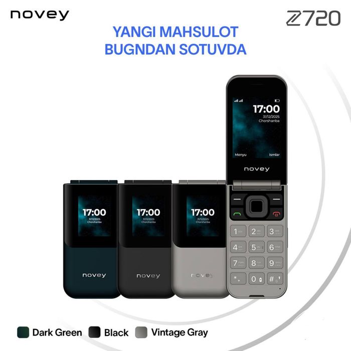 Novey Z720 (Garantya 100%)(24/7Aloqadamiz)