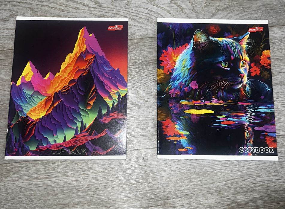 Тетради в линейку 48 листов (2 шт) — новые