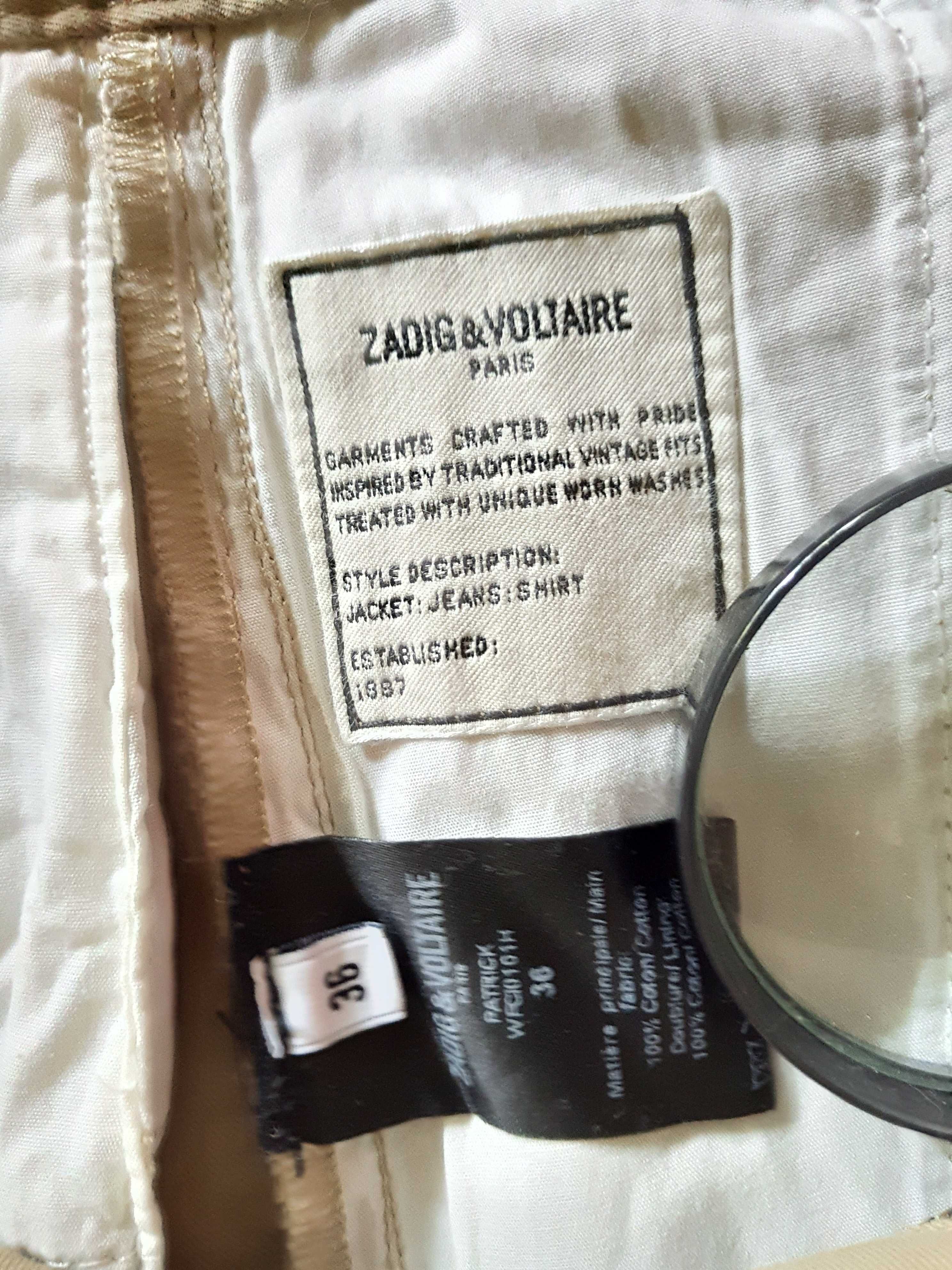 Джинсы класса люкс Zadig and Voltaire.