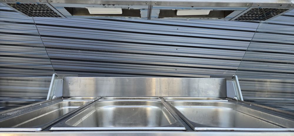 Vitrina calda bain marin