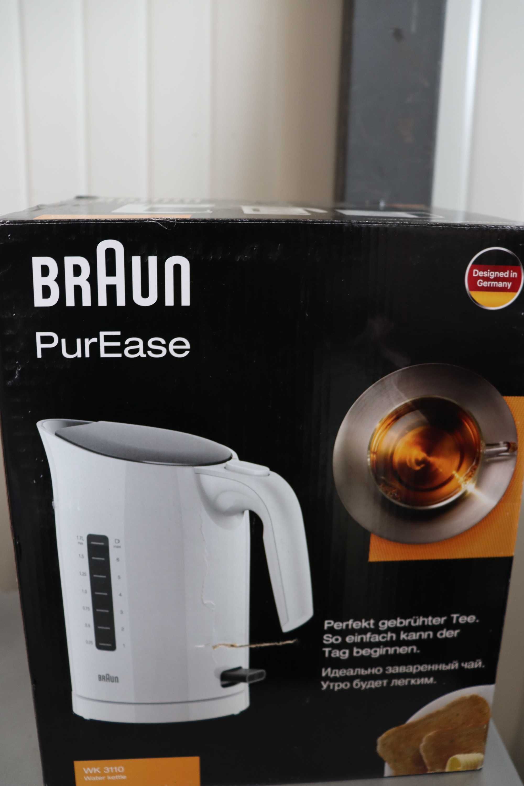 Braun PurEase WK 3110 – електрическа кана 1.7 L
