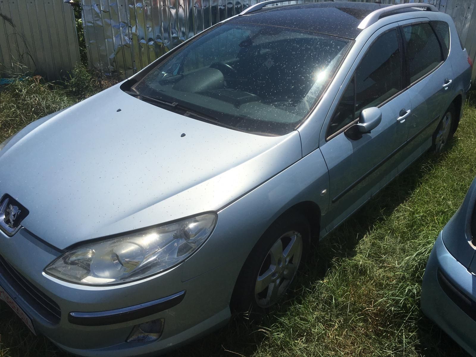 Telescop, telescoape, față, spate, stânga, dreapta, Peugeot 407