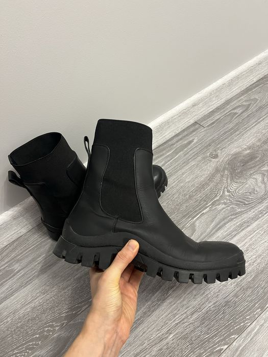 Кожаные ботинки Massimo Dutti (размер 41)