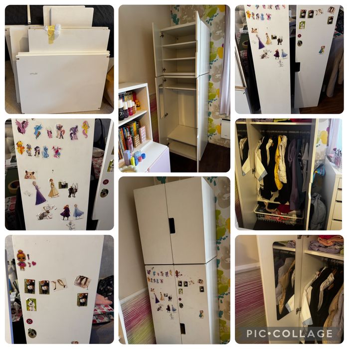 Детски Гардероб и скрин Ikea Stuva Икеа