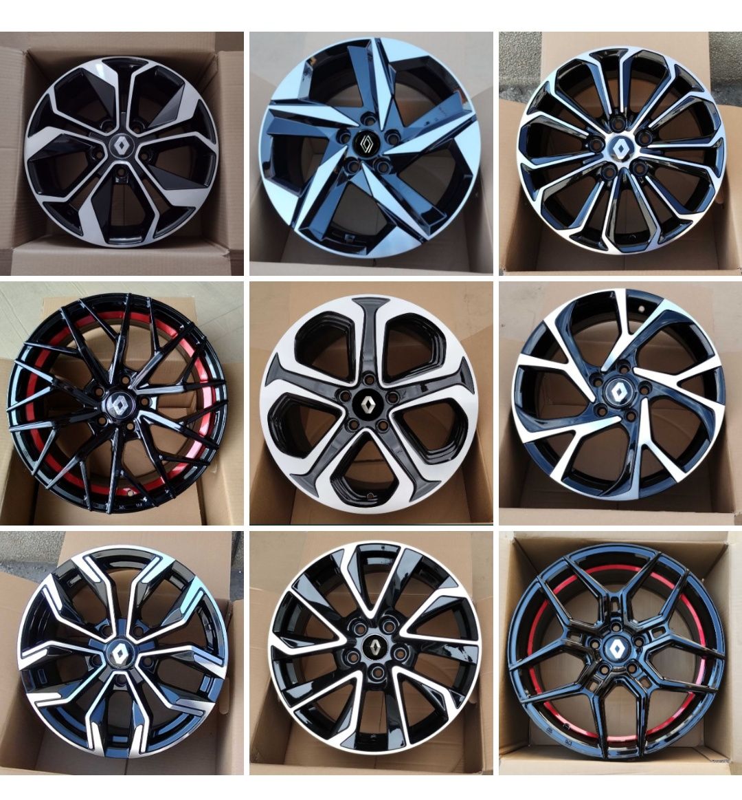Jante 17 Renault Megane Fluence Kadjar Koleos Laguna Scenic Talisman