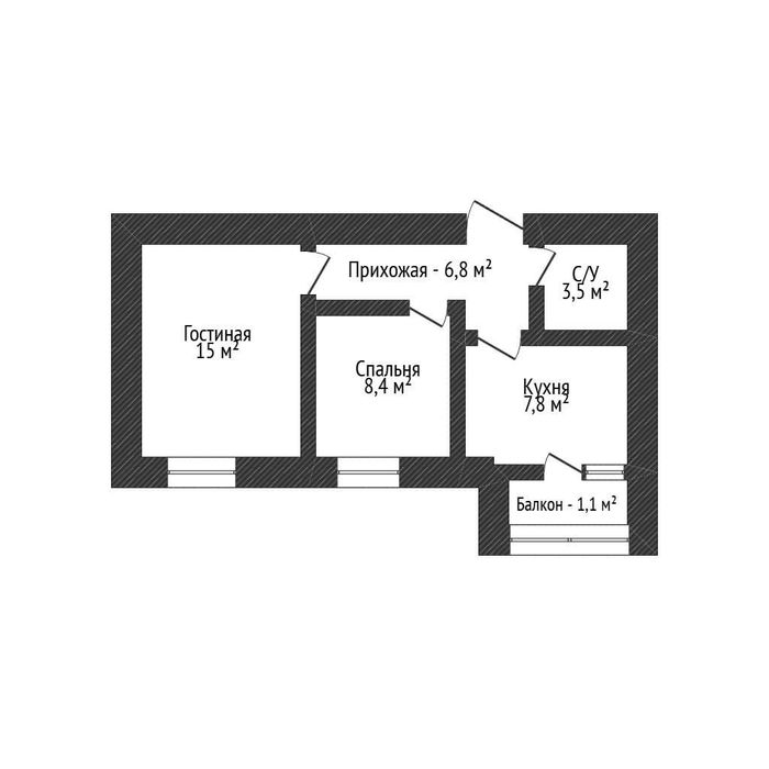 Продается 2комн на жилгородке