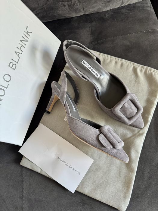 Pantofi Manolo Blahnik - marime 36,37/disponibil/premium full box