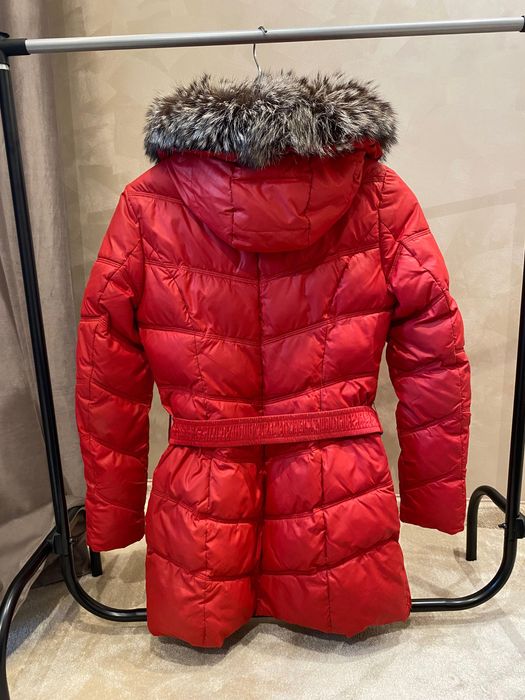 Зимно яке с яка от естествен косъм