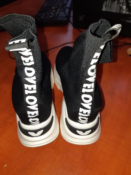 Ghete tip soseta negre