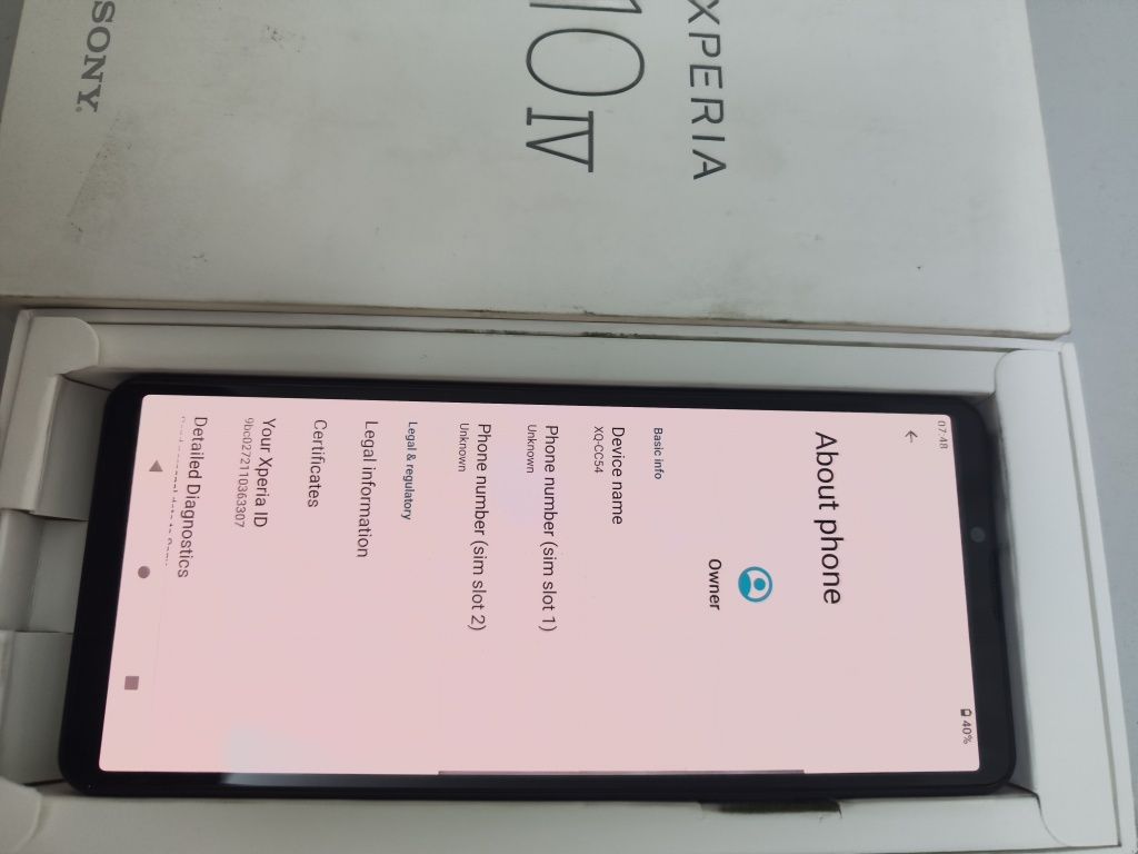 Sony Xperia 10 IV