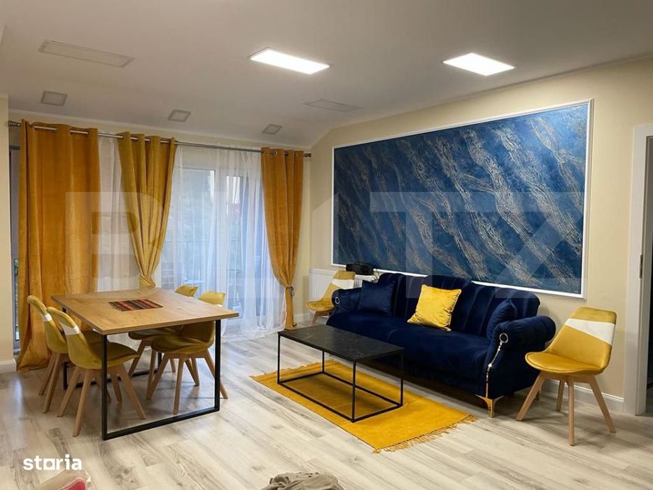 Apartament cu 3 camere, 75 mp utili, parcare subterana, lift, zona Ero