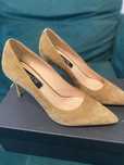 Pantofi piele intoarsa Musette VELVET A160, 35