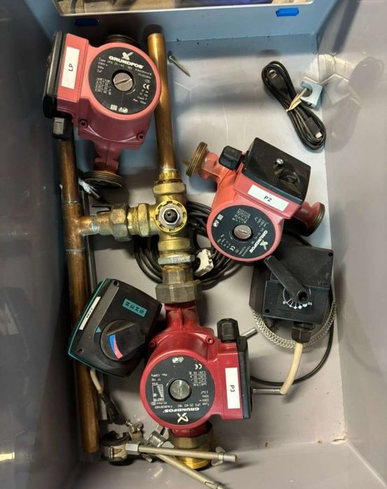 Vand grup de pompe,vana amestec.vase expansiune