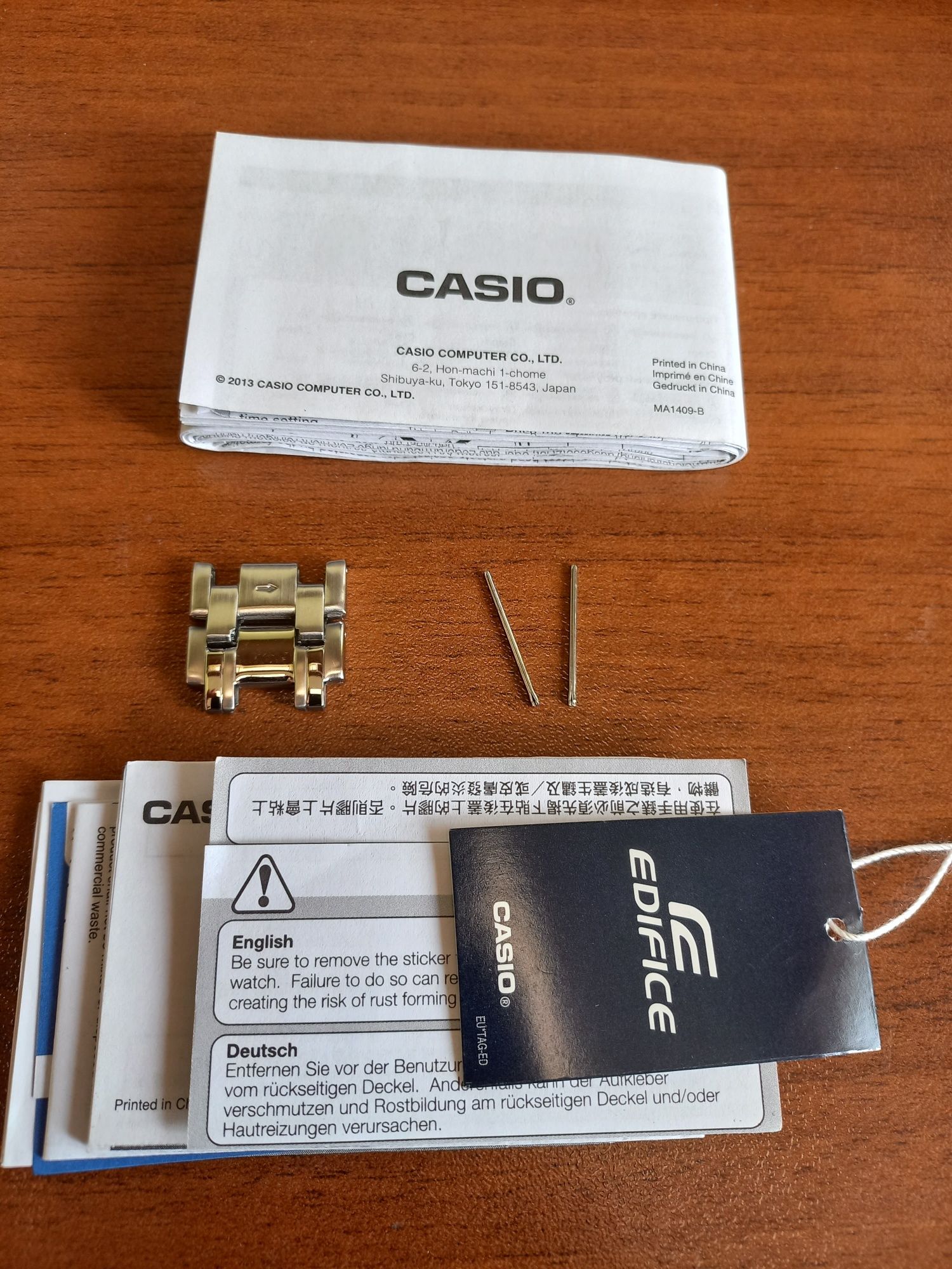 Часовник casio edifice