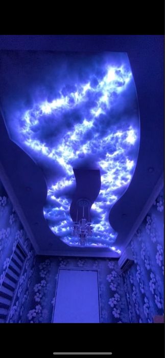 Декоративные облака на потолке