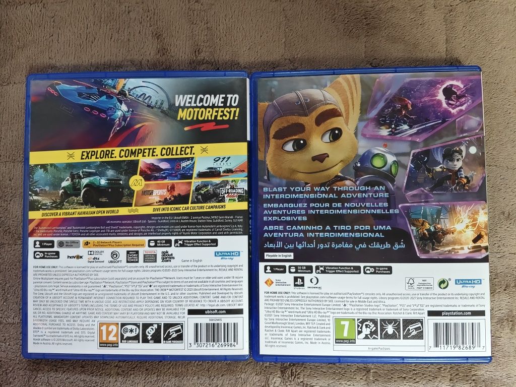 Продам диски для playstation 5