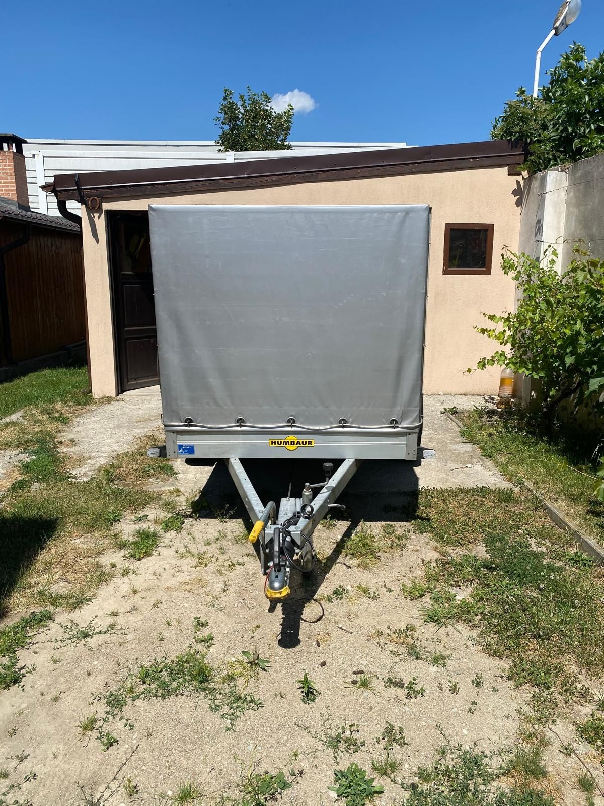 Remorca Humbaur 1300kg detarata la 1100kg