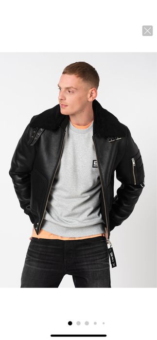 Geaca de iarna din piele Diesel