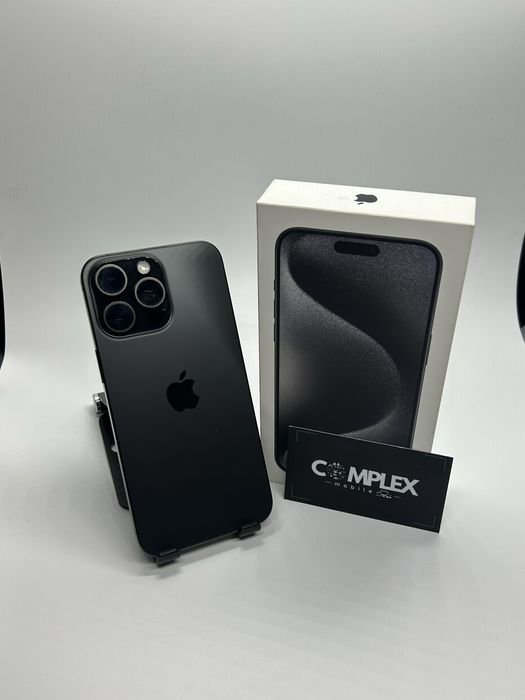 Phone 15 PRO MAX - 512Gb - Baterie 100% - IMPECABIL 10/10 ! Garantie