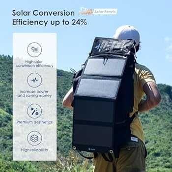 Panou solar portabil Bigblue 28w - camping/drumetii/pescuit waterproof