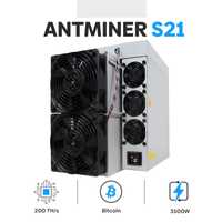 Биткойн S21 200TH Miner, 3.4Kw/h, Bitmain, Bitcoin BTC, Майнър/Копачка