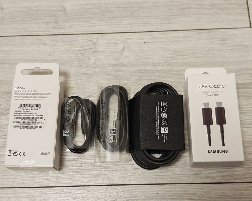 Cablu usb c to c Samsung 1m 3A/ 1m 5A și lung 1.8m bulk și retail