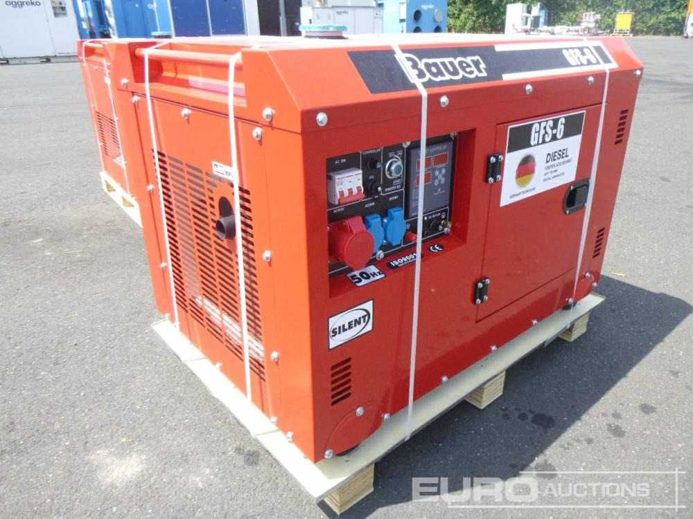 Generator de curent electric, Diesel, Bauer GFS - 6, 6 kVA / 6 KW