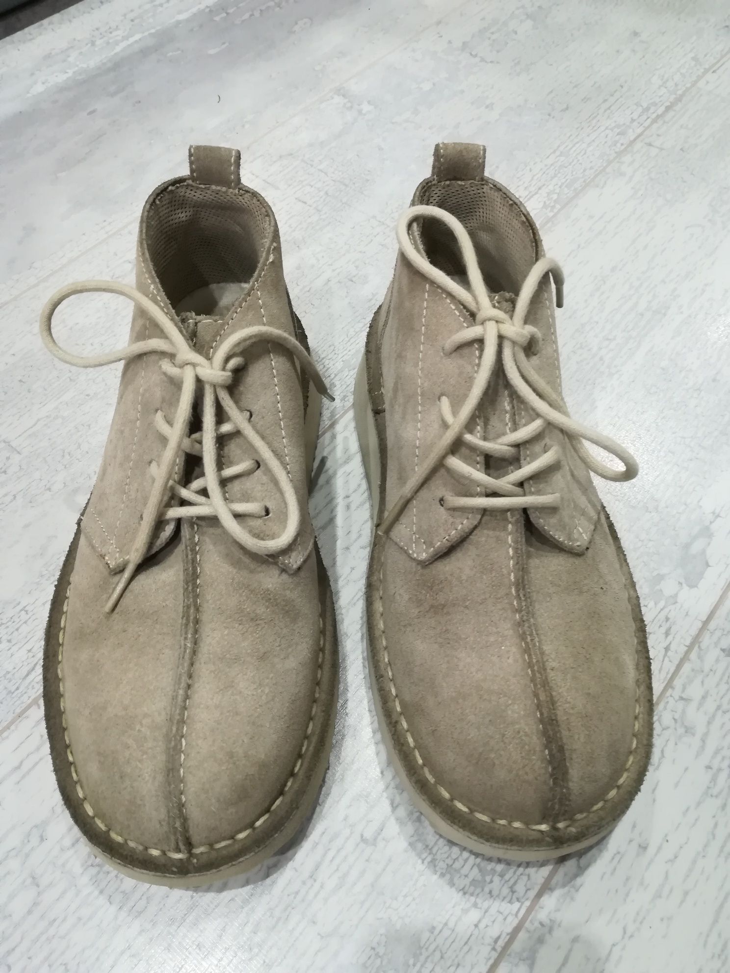 Обувки от обърната естествена кожа WEINBRENNER N:39