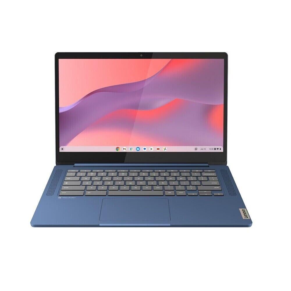 Laptop Lenovo Chromebook Slim 3, 14" , Albastru -A-
