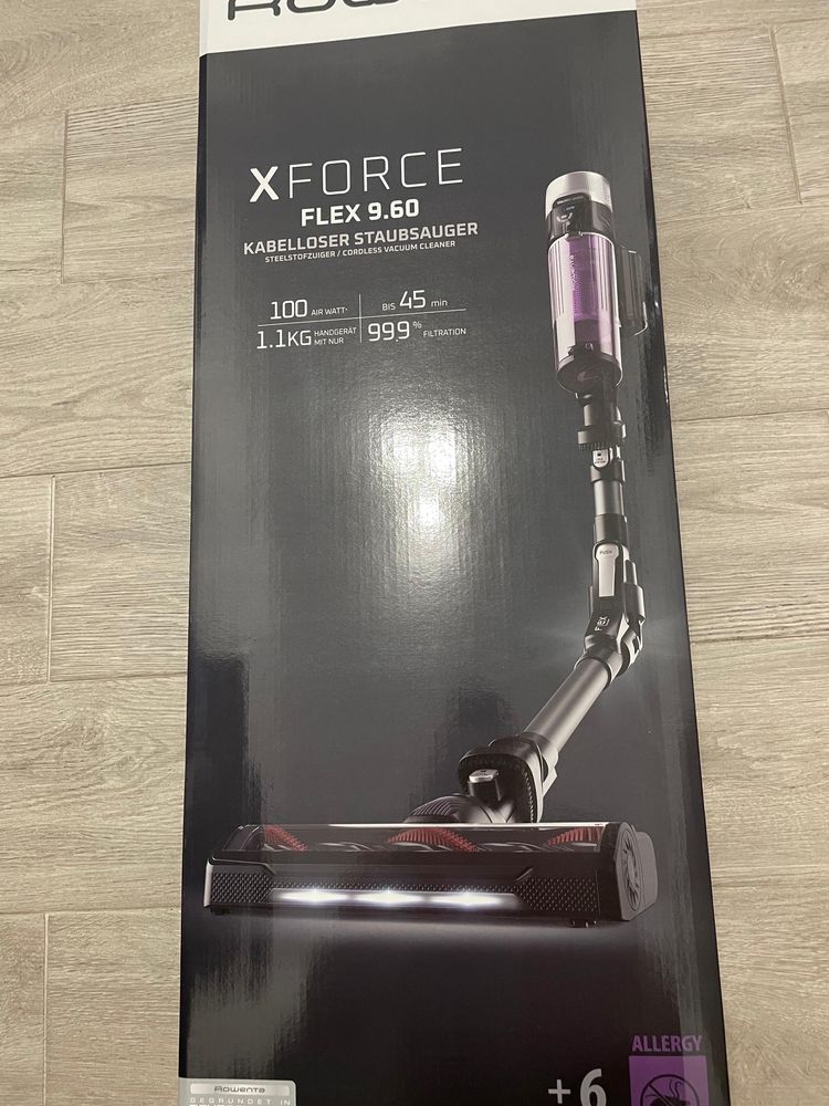 Aspirator vertical fara fir Rowenta X-Force Flex 9.60 Allergy RH2038WO