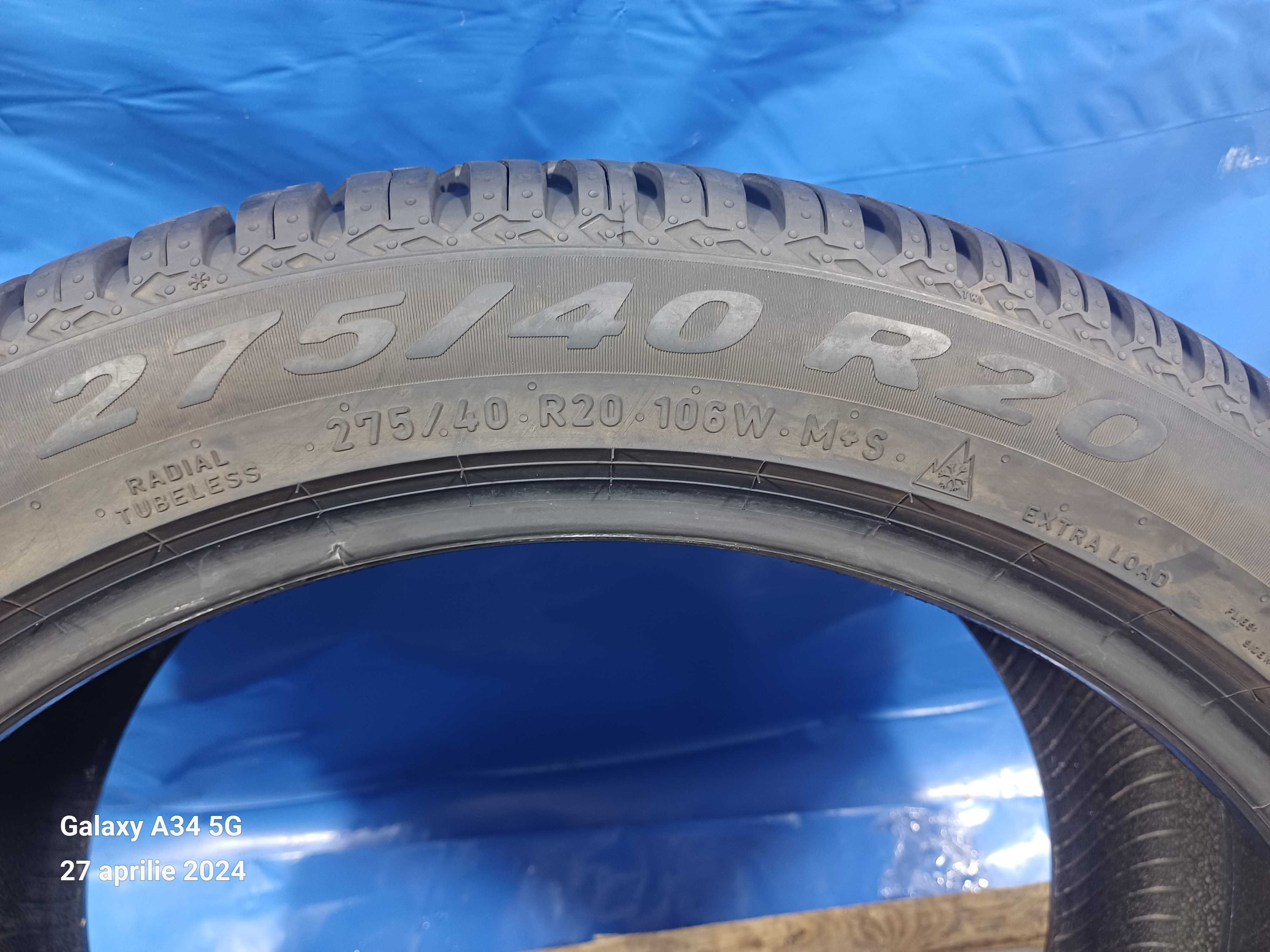 O Anvelopa Allsezon 275/40/20 Pirelli