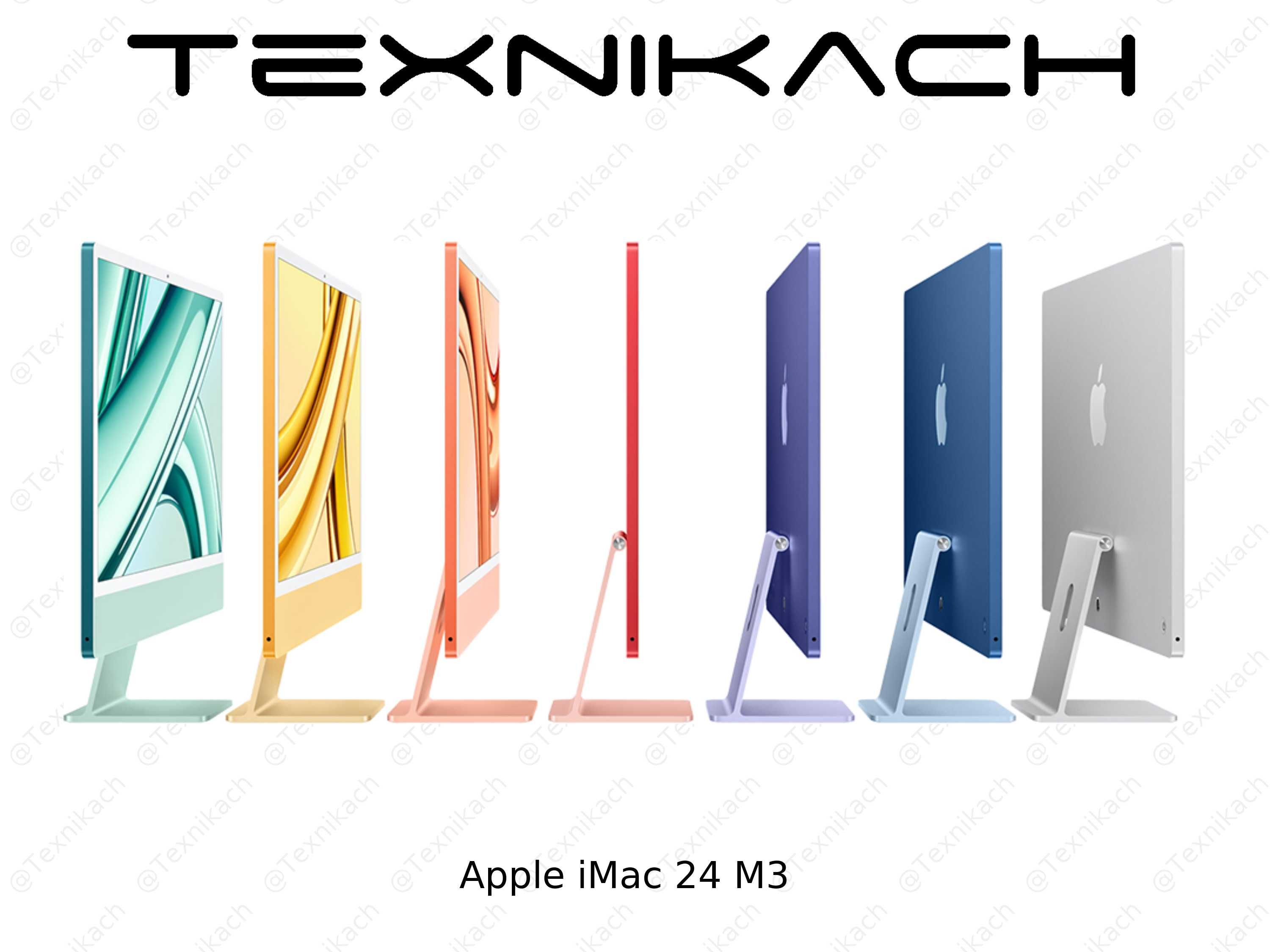 Новый! Apple iMac 24 M3  • Доставка Бесплатно