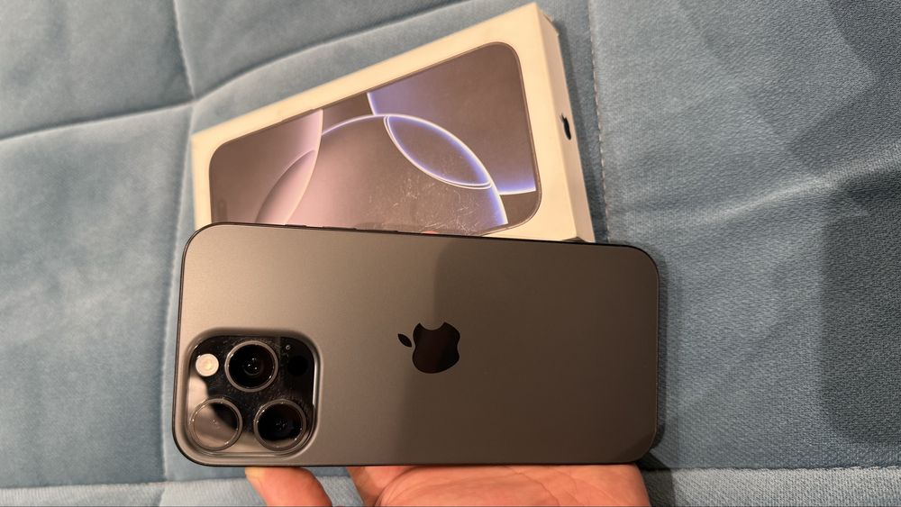 iPhone 16 Pro Max 256gb black 92%