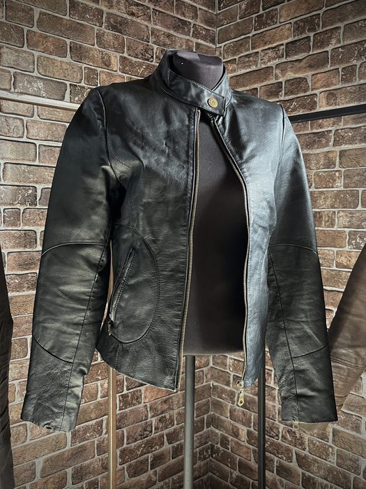 Винтажная куртка из натуральной кожи