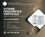 Închiriere vitrine frigorifice verticale pentru evenimente