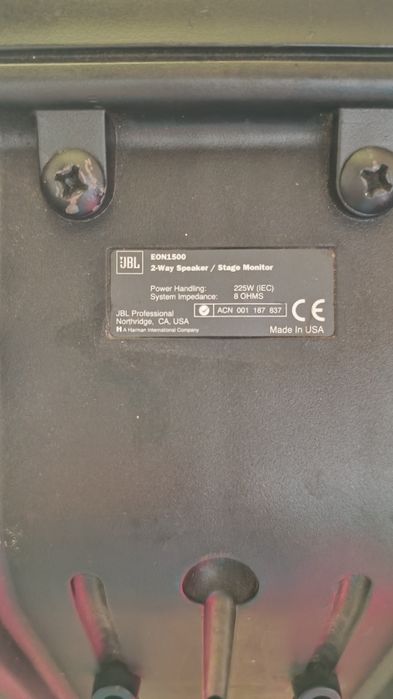 Boxe JBL EON 1500 Pasive