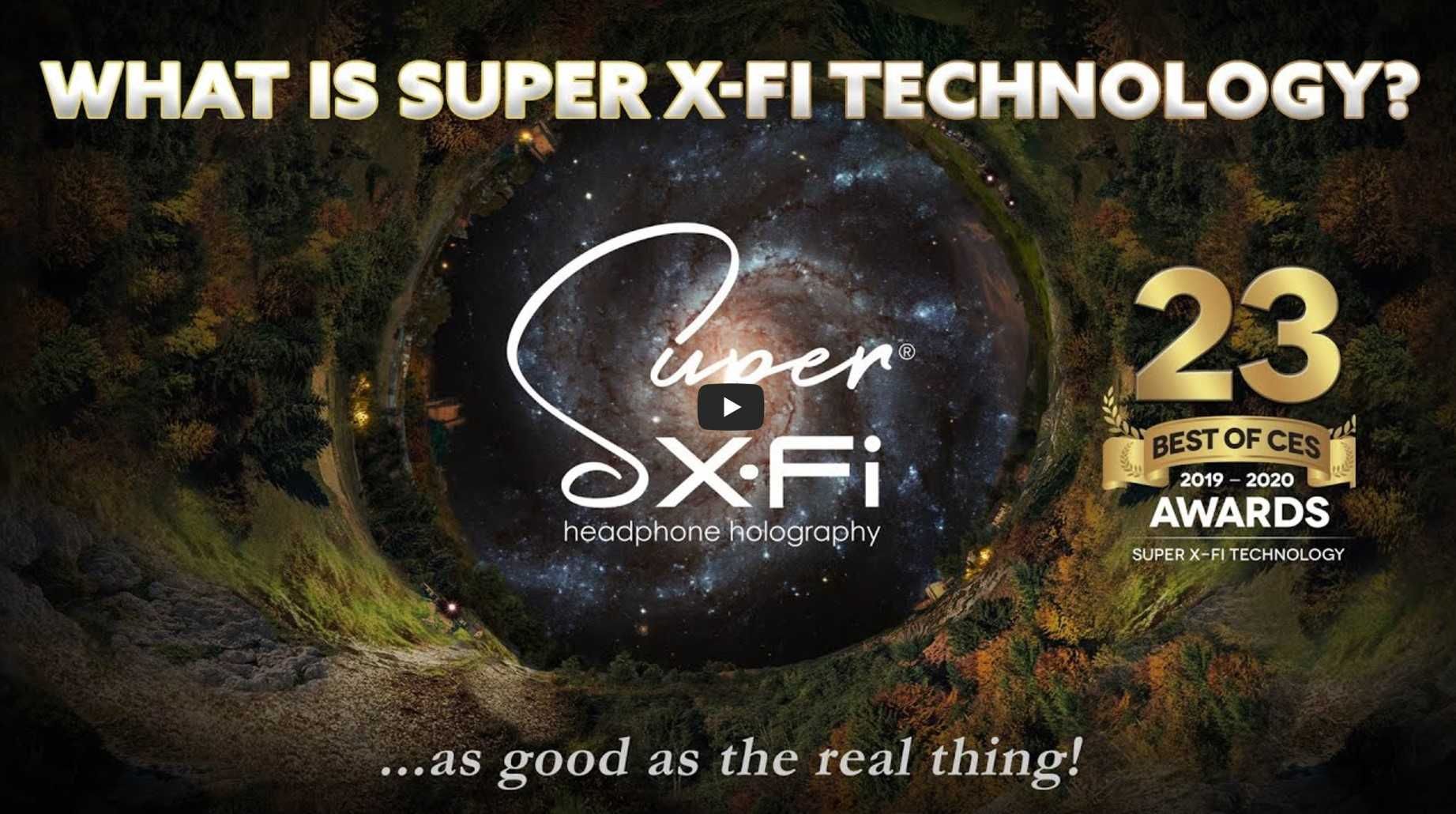 Кожени безжични слушалки CREATIVE SXFI THEATER + Гаранция