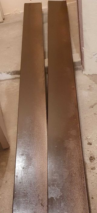 Glaf/pervaz exterior/ interior din aluminiu culoare maro – lățime 18cm