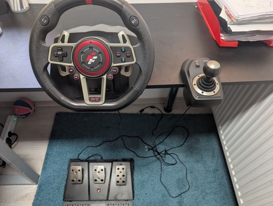 Volan FlashFire Suzuka 900R (Volan + pedale + schimbator)