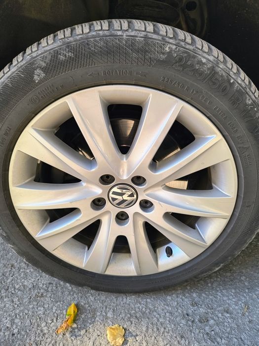 Оригинални алуминиеви джанти 17" Vw Tiguan 5N